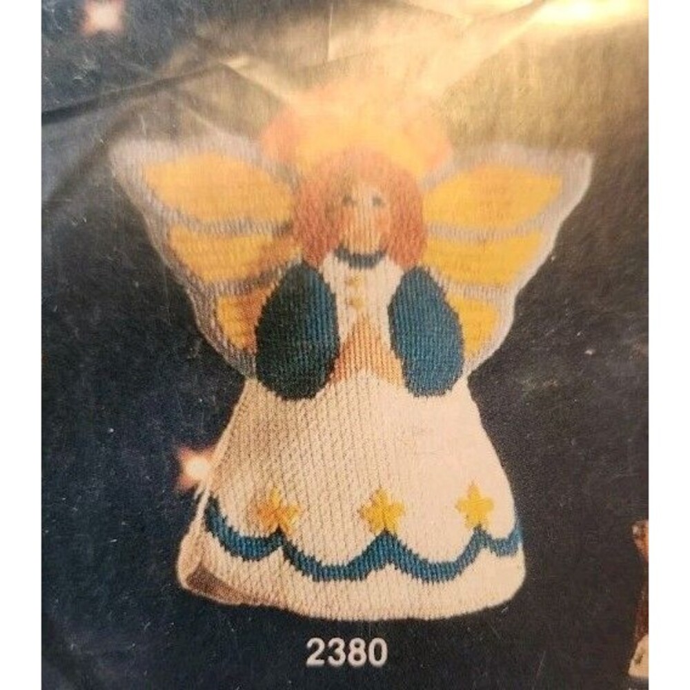 Artcraft Concepts Needlepoint Tree Top Angel Kit